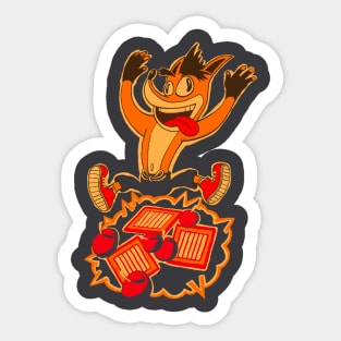 Crate Bash Sticker